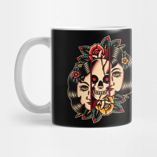 Women skull Mug